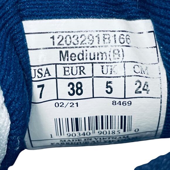 Brooks Pureflow 5 Blue Yellow 3D Fit Print Running 120291B166M Women's Size 7 - Picture 6 of 6